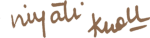 Unterschrift Niyati Knoll